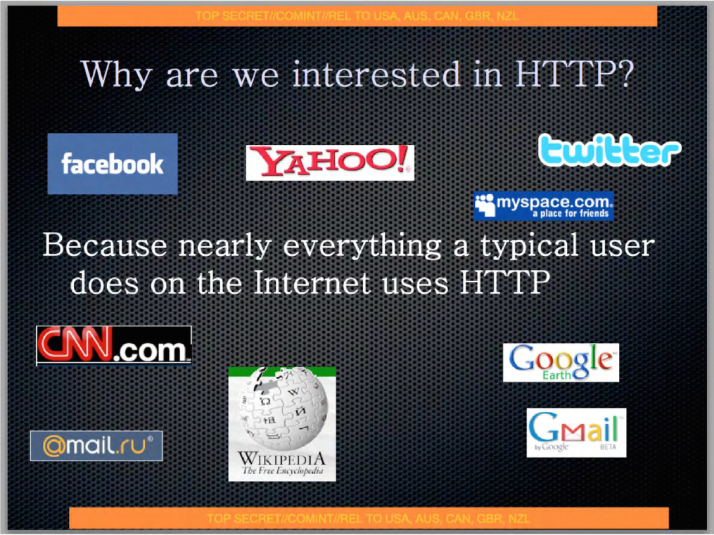 Why are we interested in HTTP?