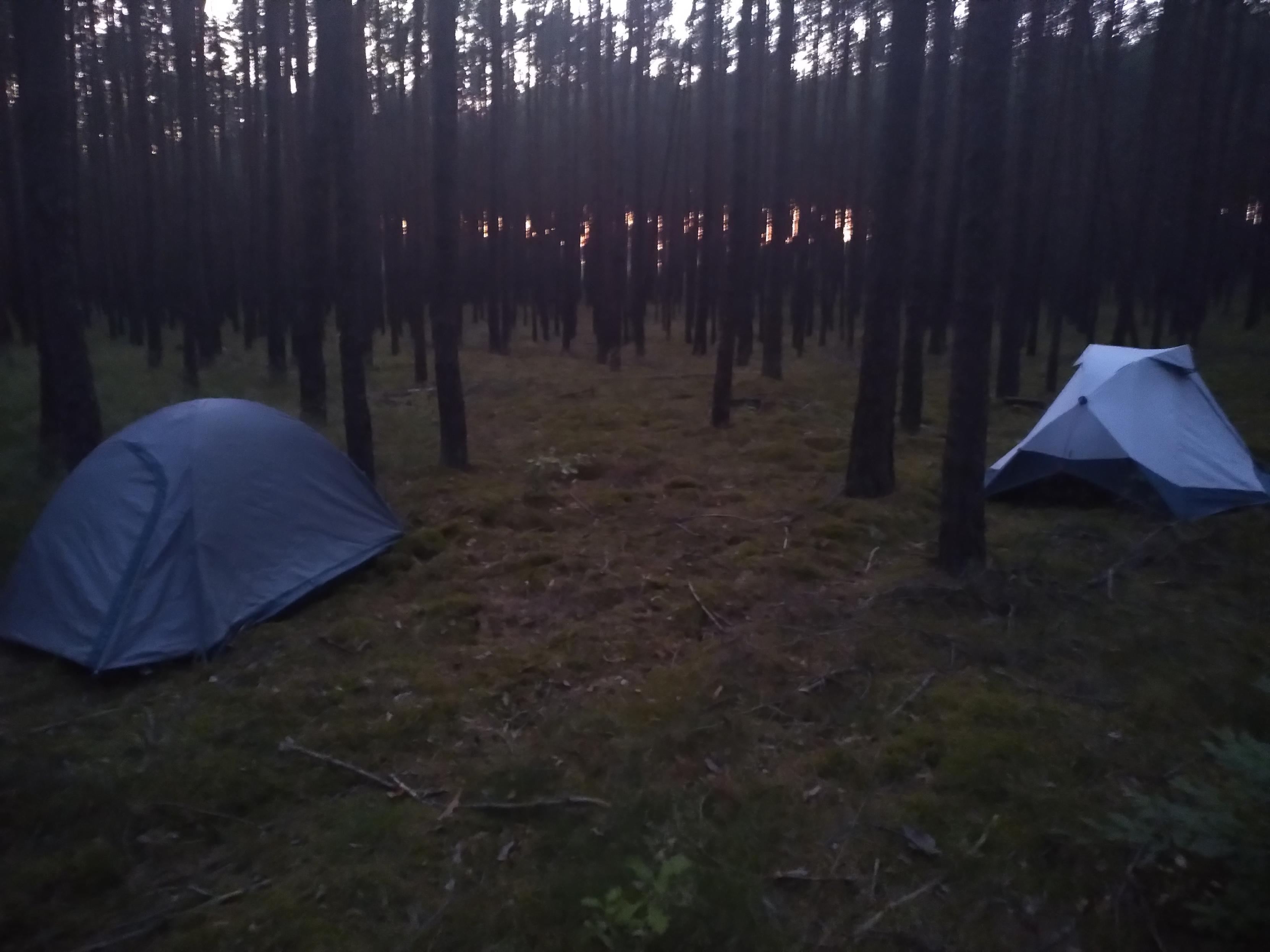 Our tents