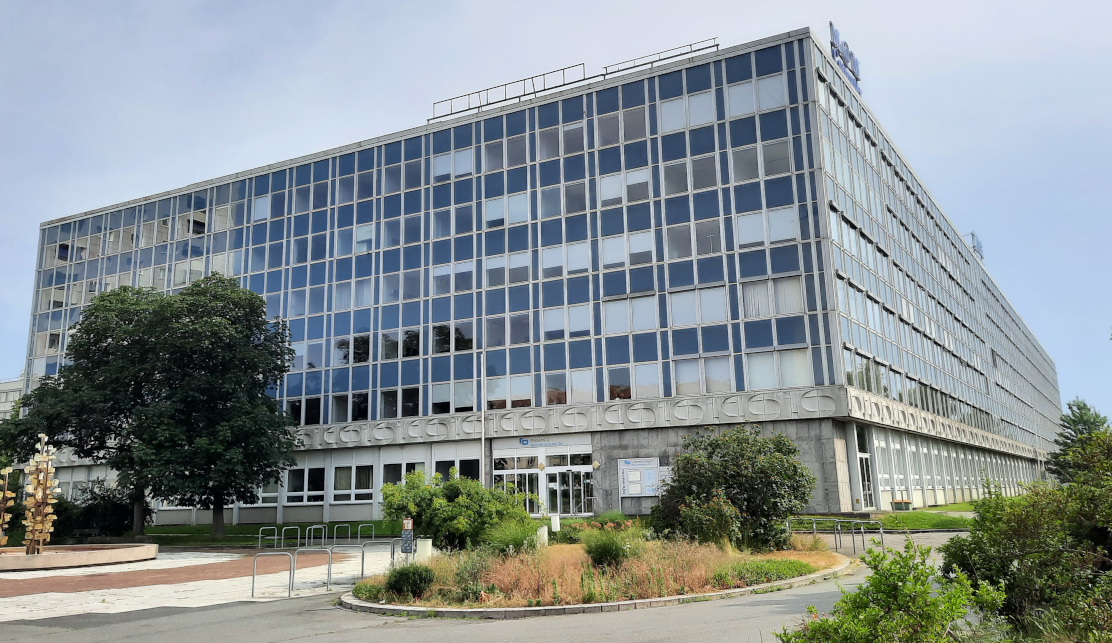 Former Robotron headquarters in Dresden